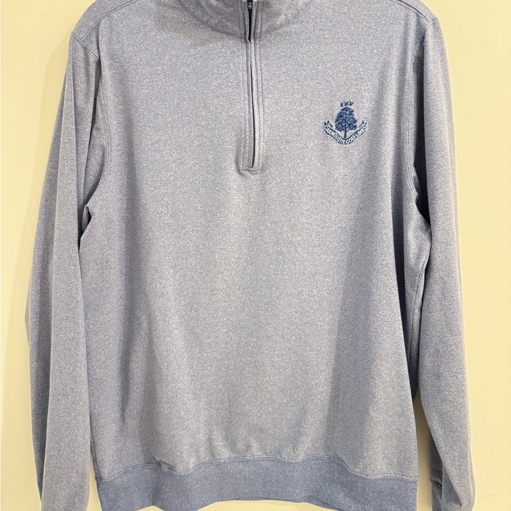 Turtleson Blue Gray Carnoustie Pullover Medium